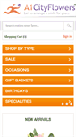 Mobile Screenshot of a1cityflowers.in
